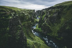 Johannes Hulsch, Fjaðrárgljúfur in Island - Island, Europa