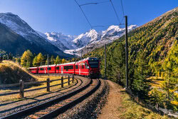 Achim Thomae, Berninabahn Schweiz