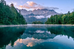 Photo art by Achim Thomae: sunrise radiating calm and peace