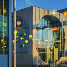 Photo art by Franzel Drepper: city reflections in an urban setting