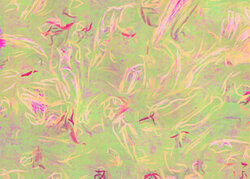 Abstrakte Illustration in sanften Pastelltönen, die Emotionen und Tiefe vermittelt.