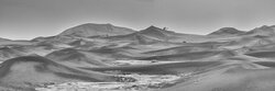 Photo art by Dennis Wehrmann: tranquil sand dunes in the Sahara