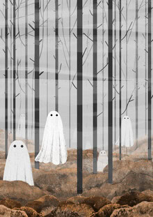 Katherine Blower, The Woods are full of Ghosts (Autumn version)