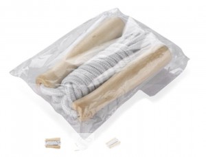 kolebnica z lesenimi ročaji