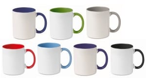 dvobarven lonček 300ml za sublimacijski tisk