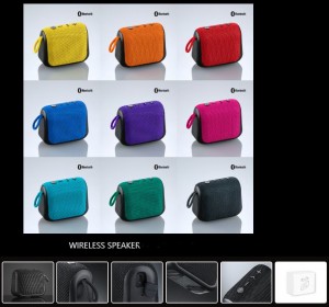 bluetooth zvočnik kvalitetnih materialov