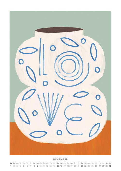 Calendario de cocina mediterránea 2025