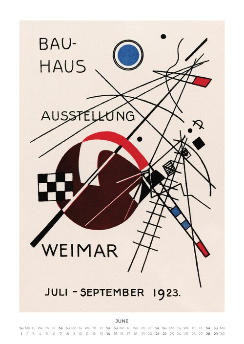 Bauhaus Originals Kunstkalender 2025
