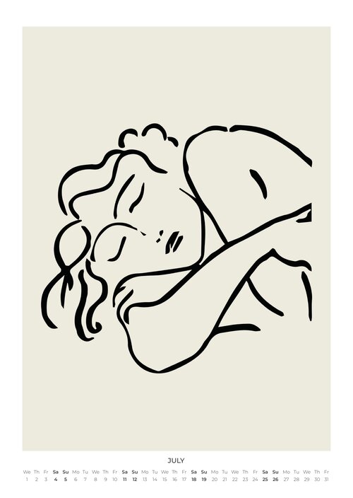 2026 Henri Matisse Calendar