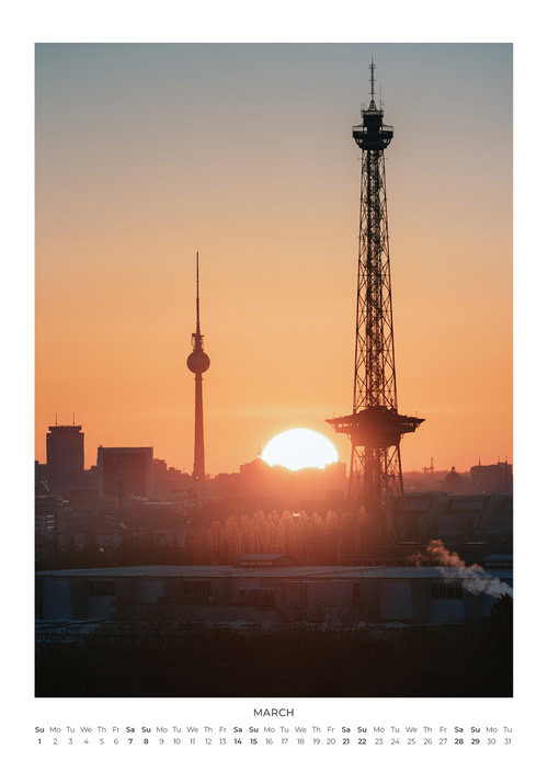 2026 Berlin Calendar by Patrick Noack