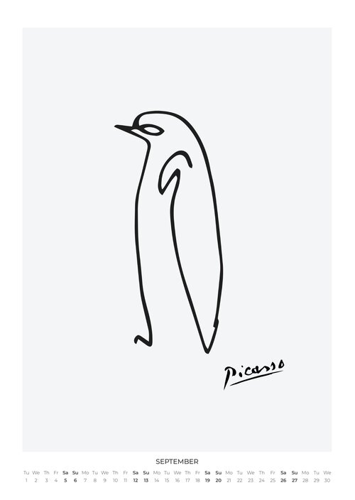 Picasso Kunstkalender 2026