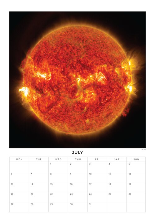 2026 NASA - Galactic Views Calendar
