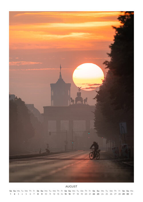 2026 Berlin Calendar by Patrick Noack