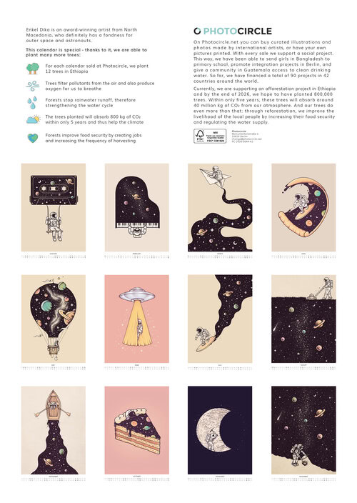 2026 Journey To The Stars Calendar