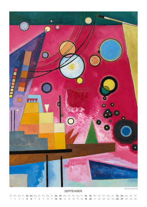 2026 Blaue Reiter Art Calendar