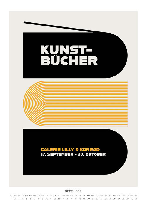 Bo Lundbergs Bauhaus Tribute Kalender 2026