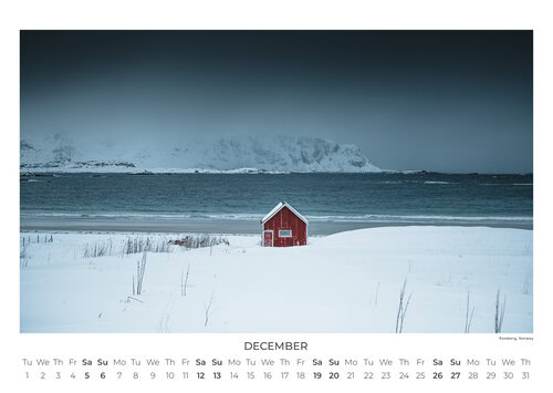 Schönes Europa Landschaftskalender 2026 von Johannes Hulsch