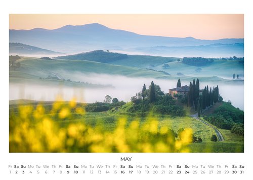 2026 Tuscany Calendar