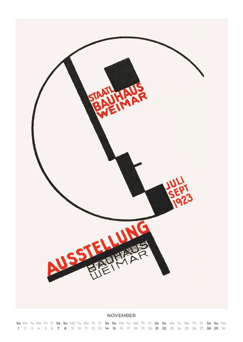 Bauhaus Originals Kunstkalender 2026