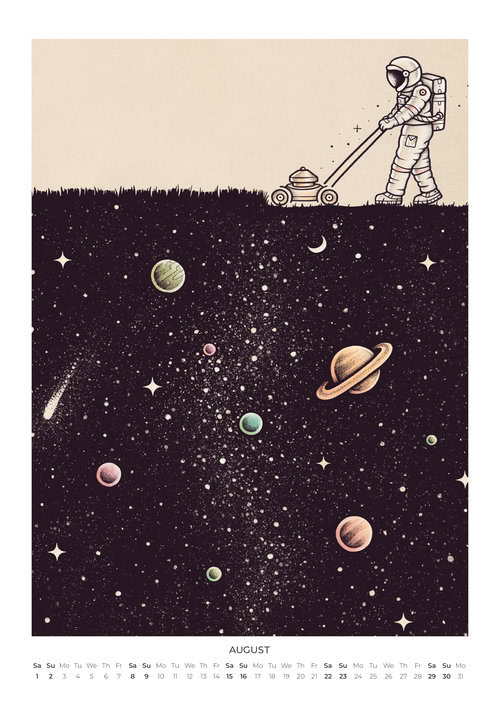 2026 Journey To The Stars Calendar