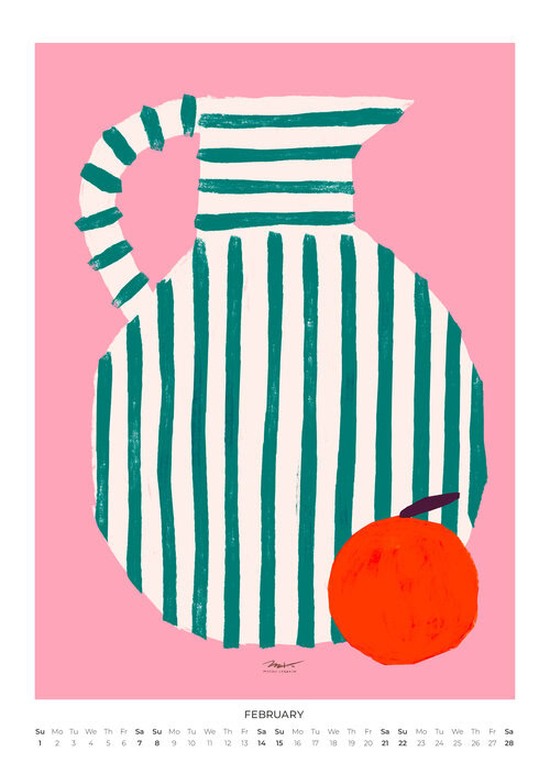 2026 Artistic Days Calendar