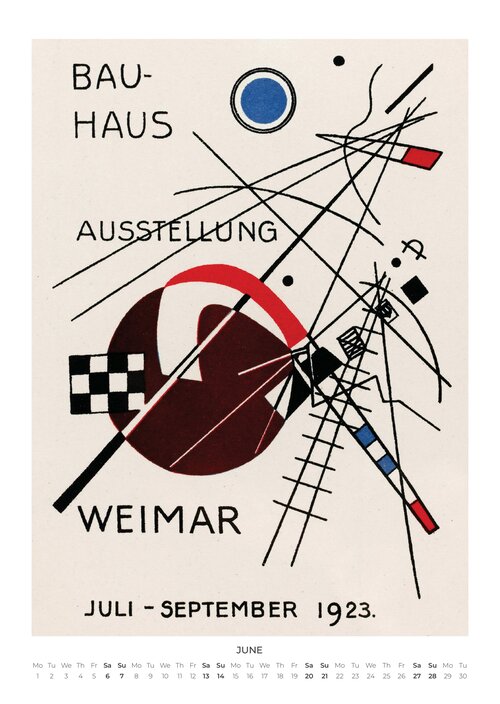 Bauhaus Originals Kunstkalender 2026