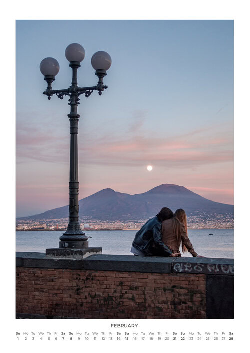 2026 Naples Calendar – Napoli by Ciro Pipoli