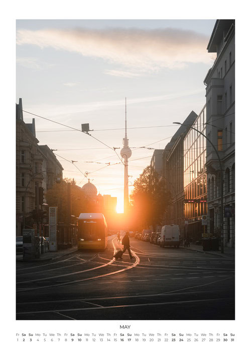 2026 Berlin Calendar by Patrick Noack