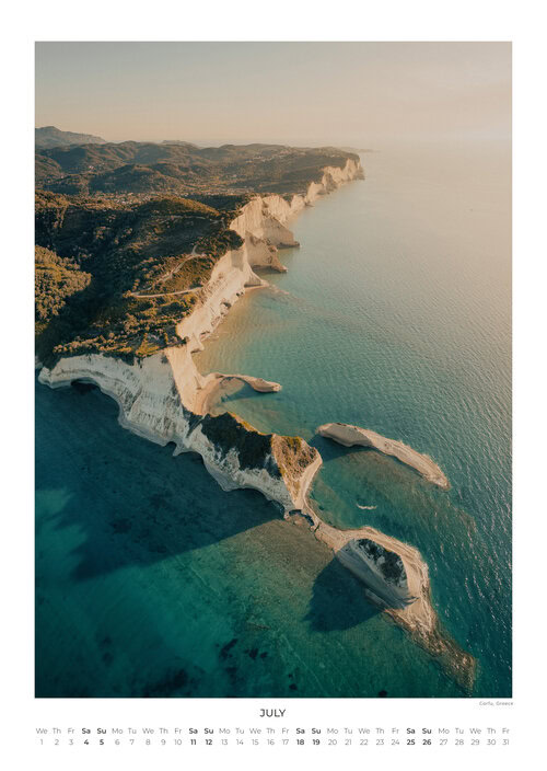 2026 Landscapes from Above Calendar by Lennart Pagel