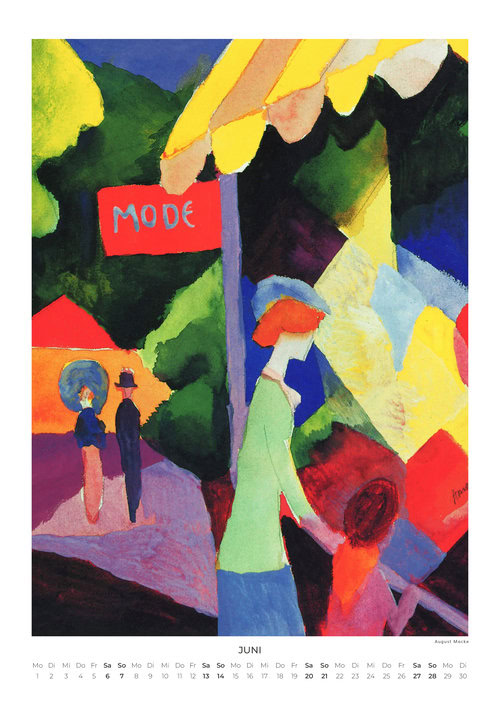 2026 Blaue Reiter Art Calendar