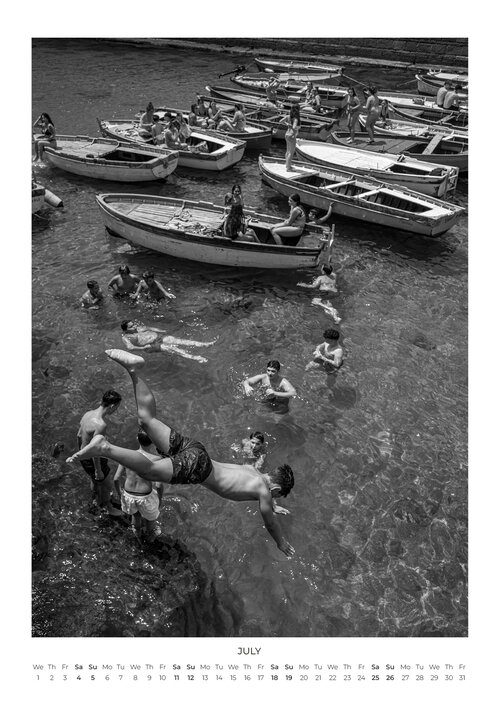 Napoli in Black and White by Ciro Pipoli – 2026 Naples Calendar