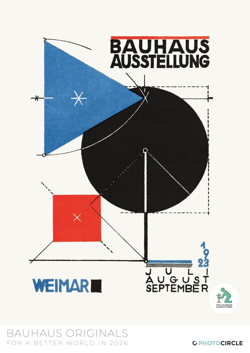 Bauhaus Originals Kunstkalender 2026