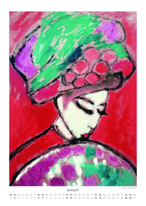 2026 Blaue Reiter Art Calendar