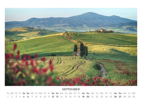 2026 Tuscany Calendar