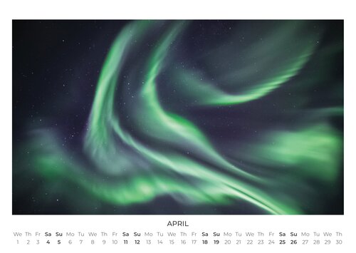 2026 Northern Lights Calendar