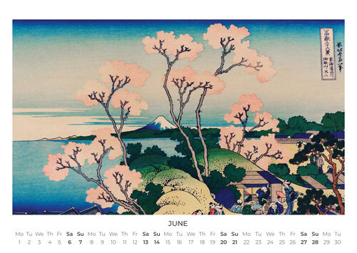 2026 Japanese Art Calendar