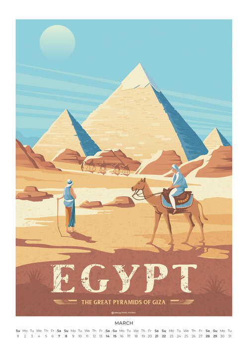 2026 Dream Destinations Around The World Travel Calendar