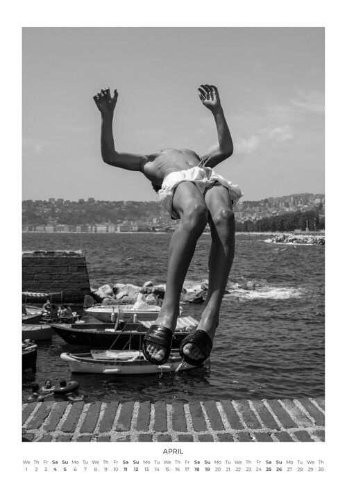 Napoli in Black and White by Ciro Pipoli – 2026 Naples Calendar