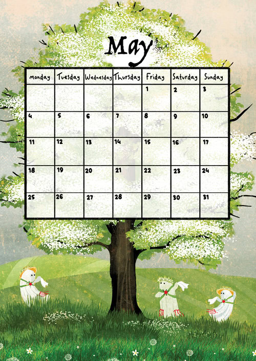 Walter & the Nature Ghosts Kalender 2026 by Katherine Blower
