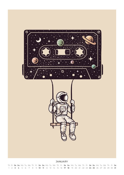 2026 Journey To The Stars Calendar