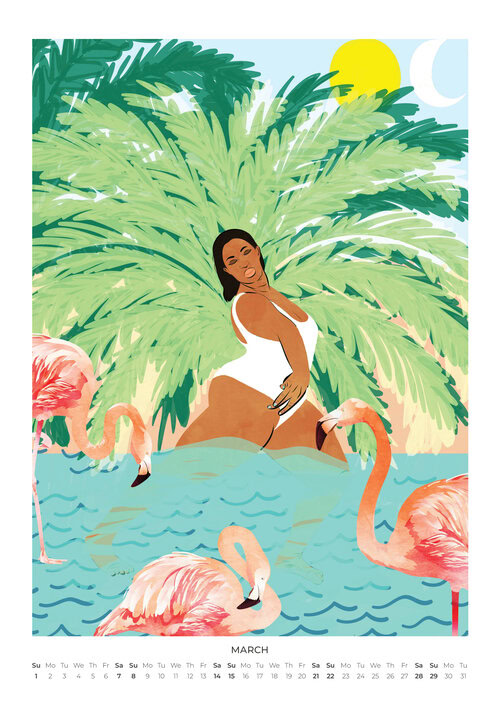 2026 Lush Life Design Calendar