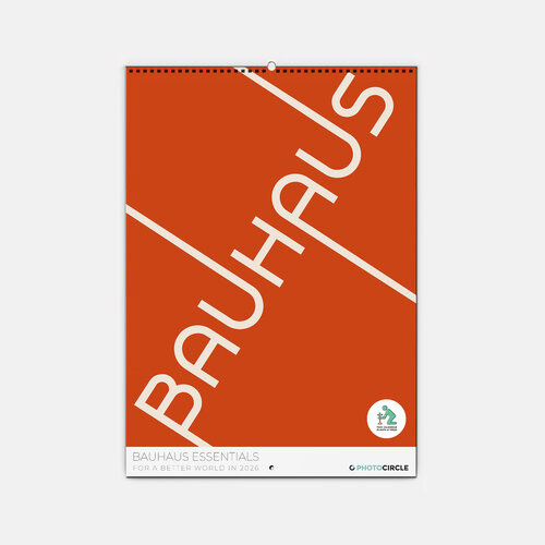 Bauhaus Essentials Klappkalender 2026