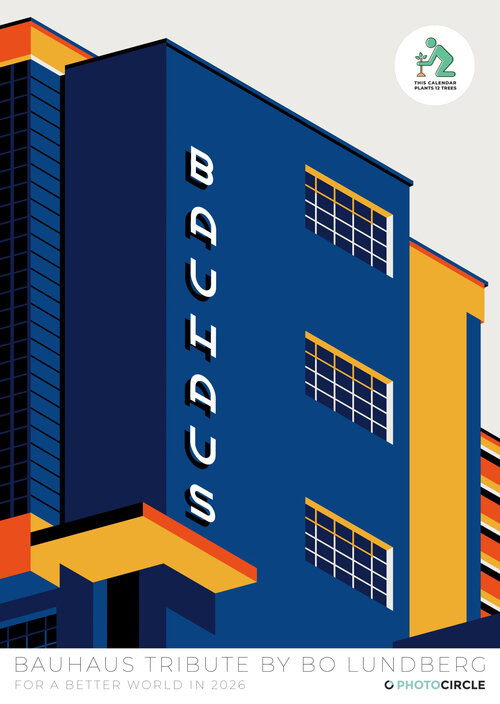 Bo Lundbergs Bauhaus Tribute Kalender 2026