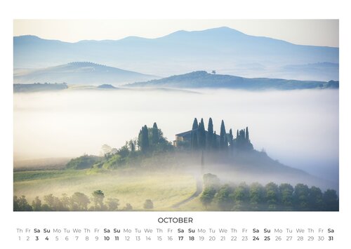 2026 Tuscany Calendar