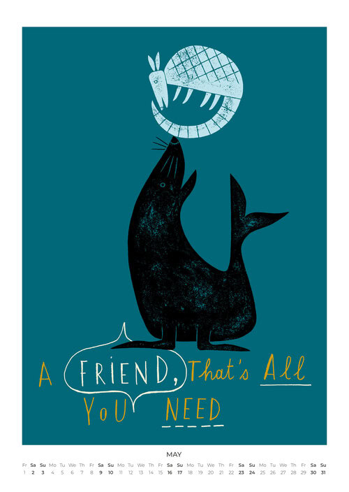 2026 Friendship, Love & Understanding Calender