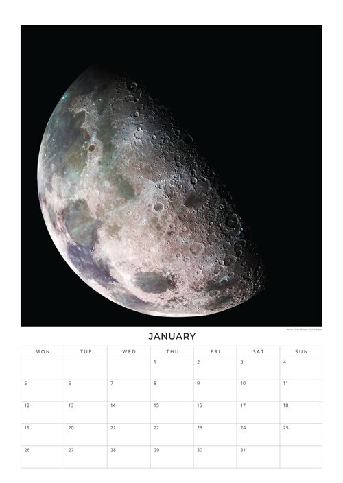 2026 NASA - Galactic Views Calendar