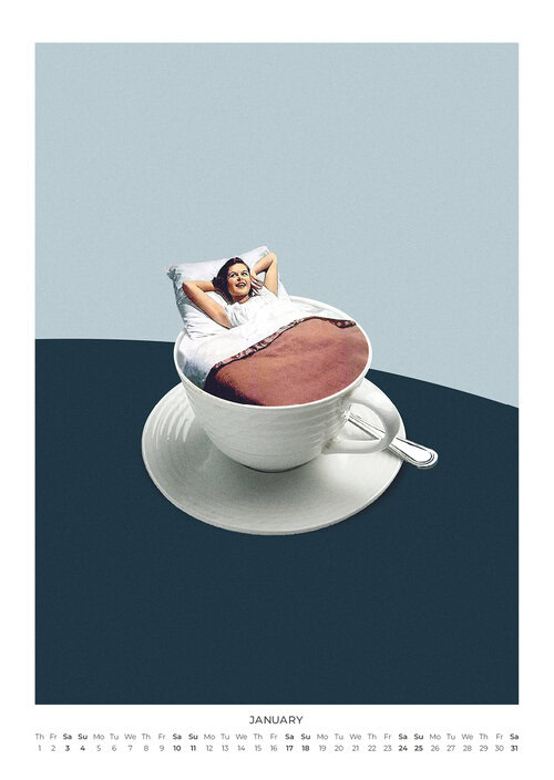 Surreal Dreams Kalender 2026 von Marteen Léon