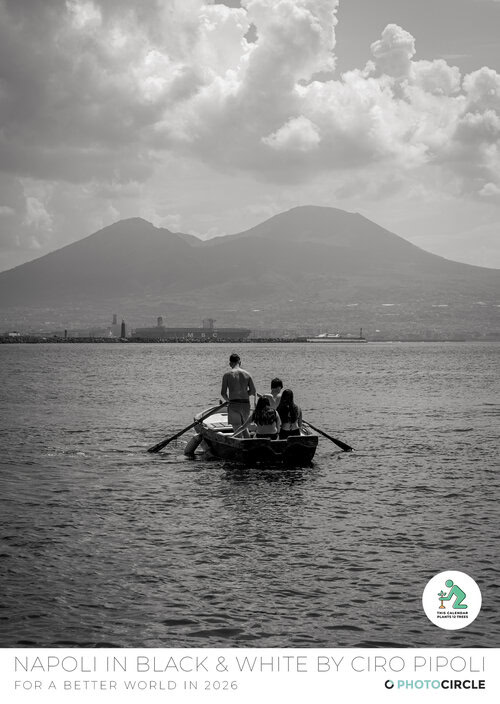 Napoli in Black and White by Ciro Pipoli – 2026 Naples Calendar