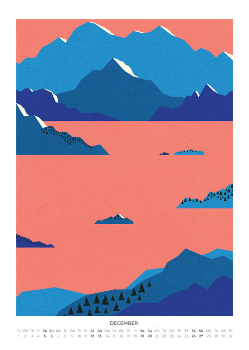 Rosi Feist Design Kalender 2026