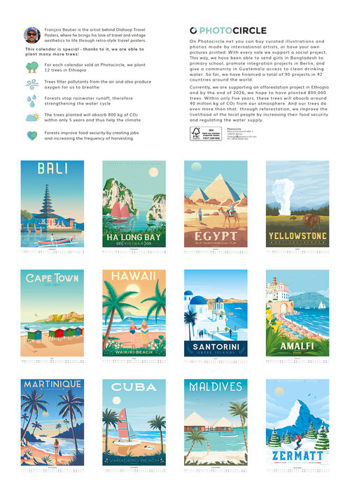 2026 Dream Destinations Around The World Travel Calendar